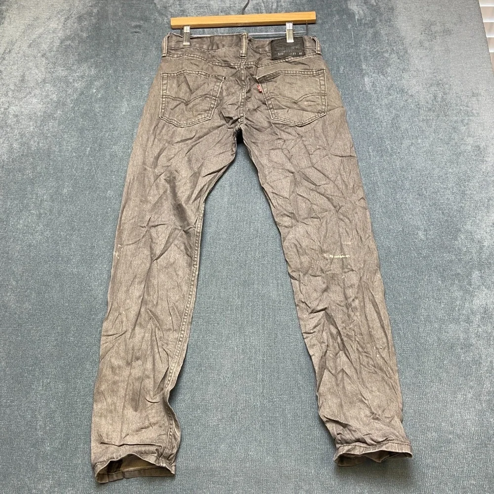 VTG Levi's 508 Jeans Mens 29x32 Gray Denim Cotton Slim Fit Straight Leg
